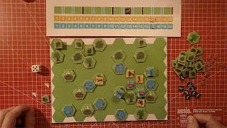 Squirrel Tactics Demo // Family-friendly hex & counter war game (Print & Play)