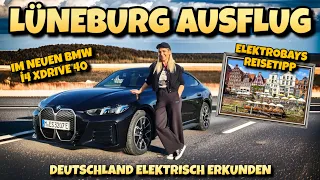 Lüneburg Roadtrip im BMW İ4 XDRIVE 40 Deutschlands wunderschöne Städte.