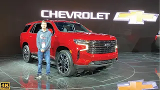 Does the ALL-NEW 2021 Chevy Tahoe/Suburban BEAT the Ford Expedition? | First Look CAS