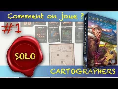 Cartographers - La règle du jeu en Solo