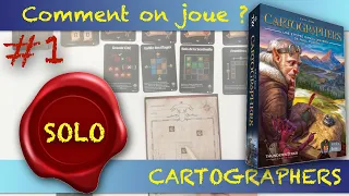 Cartographers - La règle du jeu en Solo