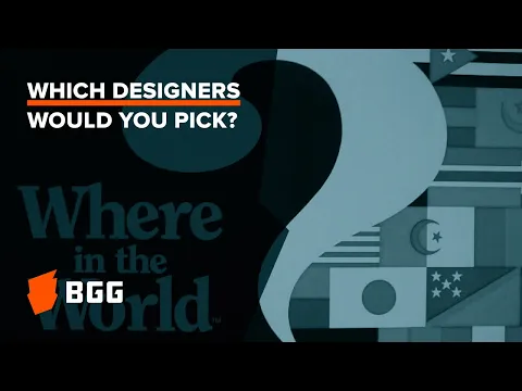 Your Challenge: Pick Designers from Two Countries
