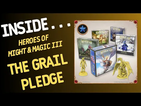 Inside…Heroes of Might & Magic III The Board Game - The Grail Pledge (4K 60fps)