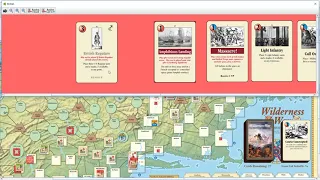 Wilderness War Boardgame ITA - Video 3: Esempio di gioco 2/2