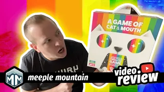 A Game of Cat & Mouth - How to Play & Review - Boardgame Brody