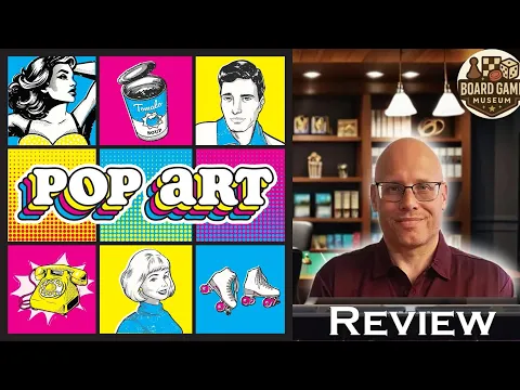 Pop Art Board Game Review (Road To Infamy Games 2025)