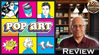 Pop Art Board Game Review (Road To Infamy Games 2025)