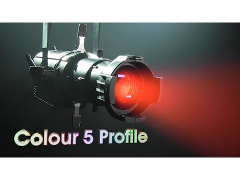 Product video thumbnail for Elation Colour 5 Profile RGBAM LED Ellipsoidal