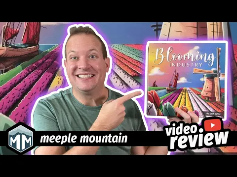 What's Better Than Picking Flowers and Sailing in Boats? Blooming Industry Preview - Boardgame Brody