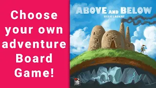 I'm looking at Above and Below, a fun board game with great stories