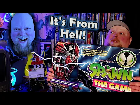 Todd McFarlane's Spawn The Game Retro Board Game Review - Pressman 1995