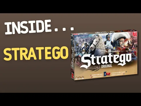 Inside...STRATEGO Board Game (4K)