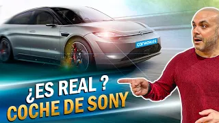 ¡EL COCHE DE SONY ESTÁ LISTO! ¿PIENSAN VENDERLO? TODO LO QUE DEBES SABER (del Sony Vision S)