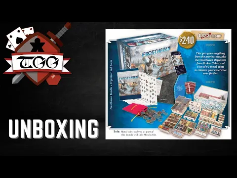 Frosthaven Additional Kickstarter Content Unboxing