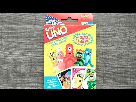 UNO Yo Gabba Gabba Card Game