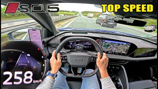 2025 Audi SQ5 3.0 V6 TURBO // TOP SPEED on AUTOBAHN