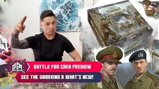 Heroes of Normandie Battle for Caen Preview (what's new, unboxing and thoughts)