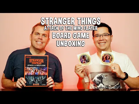 Unboxing Stranger Things Attack of the Mind Flayer - The Netflix Show Board Game