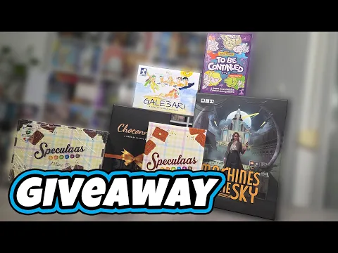 WIN 5 GAMES SIGNED BY DESIGNERS | Giveaway August 2025.