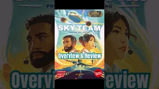 “Sky Team” #BoardGame #Overview & #Review #cooperativegame #twoplayersgame #skyteam #tabletopgame