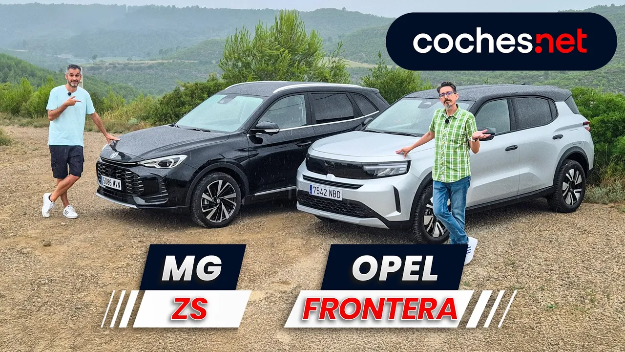 MG ZS vs Opel Frontera: SUV híbridos baratos | Comparativa / Prueba / Review en español