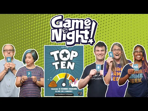 Top Ten - GameNight! Se10 Ep9 - How to Play and Playthrough