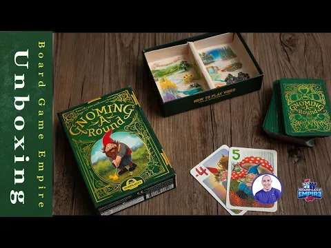 Gnoming A Round Unboxing - Grandpa Beck's Games