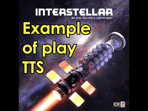 Interstellar 4e example of play (3 players), TTS