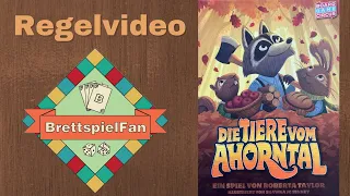 Die Tiere vom Ahorntal - Regeln - Brettspiel
