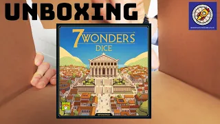 7 Wonders Dice Unboxing