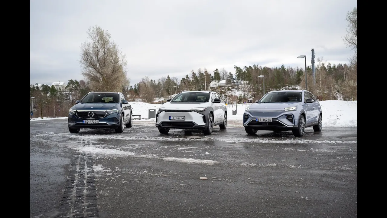 Trippeltest: Toyota bZ4X vs Mercedes Benz EQA 300 vs MG Marvel R Performance