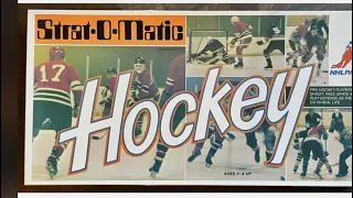 Strat-O-Matic Hockey Board Game. How to play . Edmonton vs Colorado Avalanche.