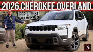 2026 Jeep Cherokee Overland First Drive | Turbo Hybrid Powered SUV Takes On RAV4 & CR-V!