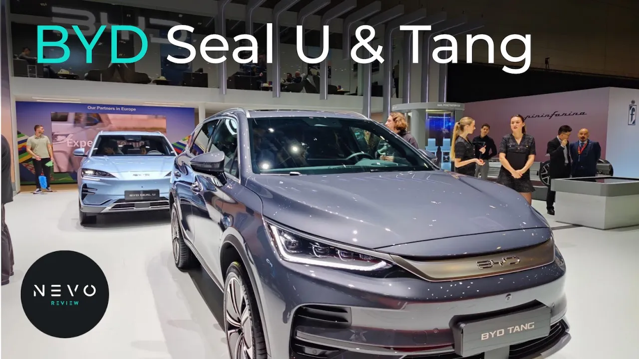 BYD Seal U and BYD Tang - Geneva Motor Show 2024