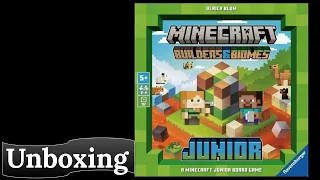 Minecraft: Builders & Biomes – Junior: Unboxing