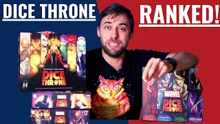 Dice Throne Characters RANKED!
