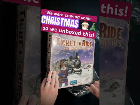 Unboxing Ticket To Ride Nordic Countries
