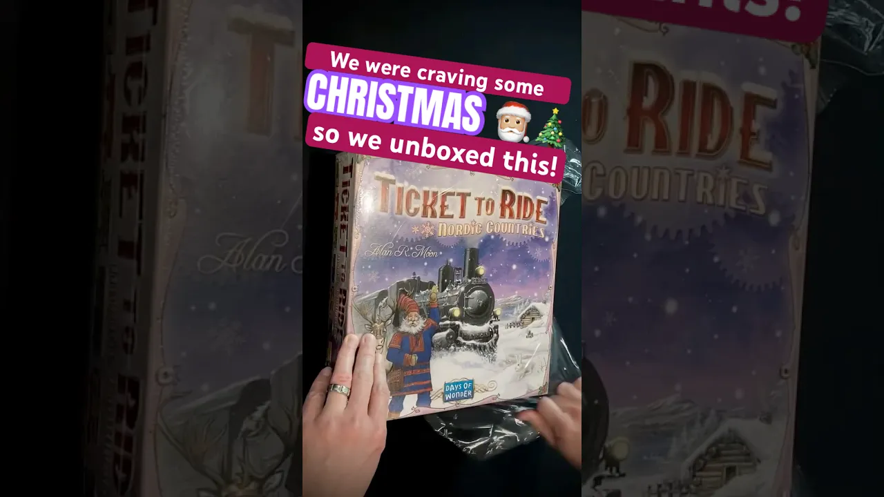Unboxing Ticket To Ride Nordic Countries