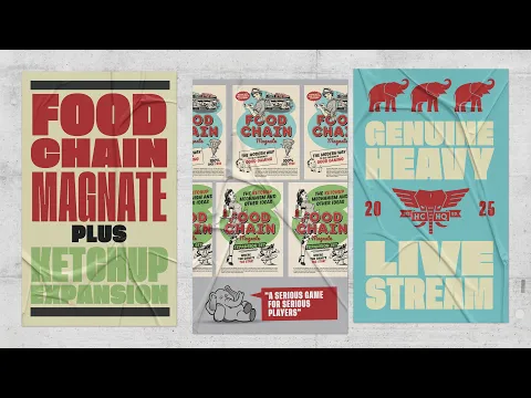 Food Chain Magnate (Revisited) - 3p Play-through & Roundtable Discussion by Heavy Cardboard