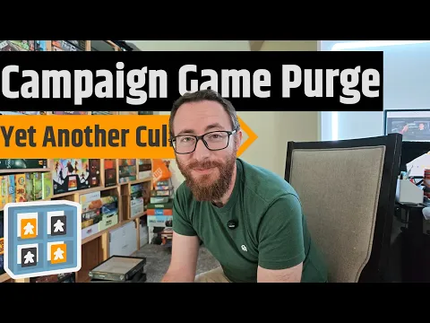 The Problem With Campaign Games...And Another Collection Purge