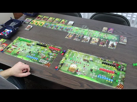 Paladins of the West Kingdom Solo Play Session Kickstarter Preview