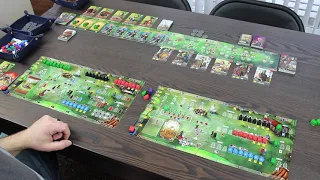 Paladins of the West Kingdom Solo Play Session Kickstarter Preview