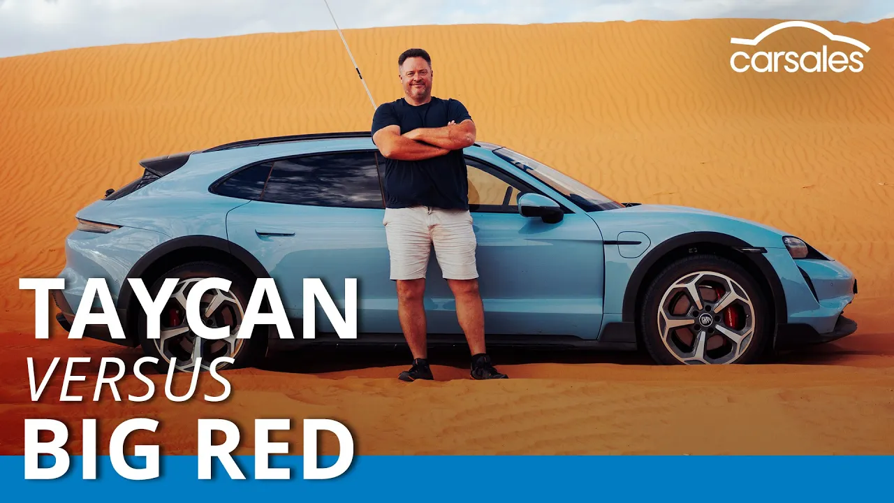 Taycan versus Big Red | Porsche EV conquers Simpson Desert’s iconic 4x4 dune