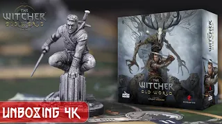 The Witcher: Old World Detailed Unboxing ( On Table Quality: High Quality 4K )
