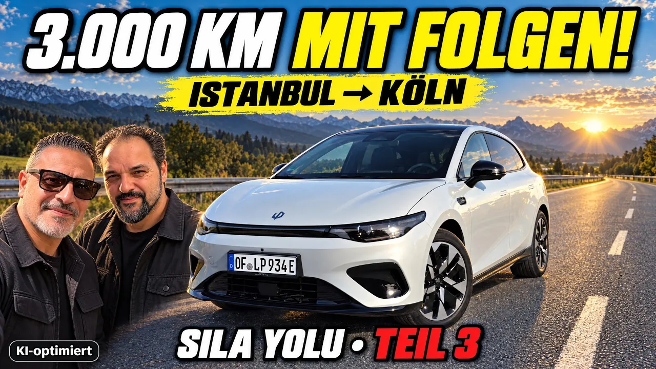 Rückfahrt am Limit im Leapmotor B05: Istanbul–Köln | Sıla Yolu Teil 3