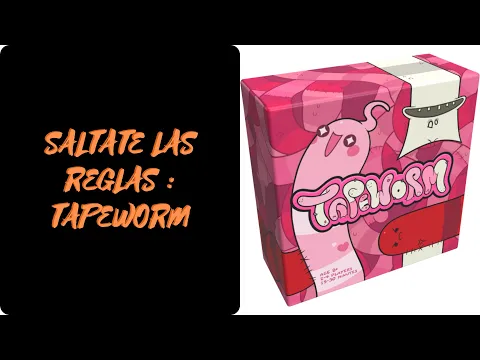 TAPEWORM : Como se juega [ES] (Reglas - tutorial - explicación)