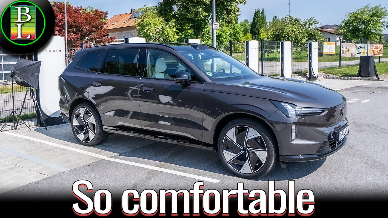 Volvo EX90 Twin Motors AWD - 110 km/h (68mph) range test