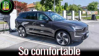 Volvo EX90 Twin Motors AWD - 110 km/h (68mph) range test