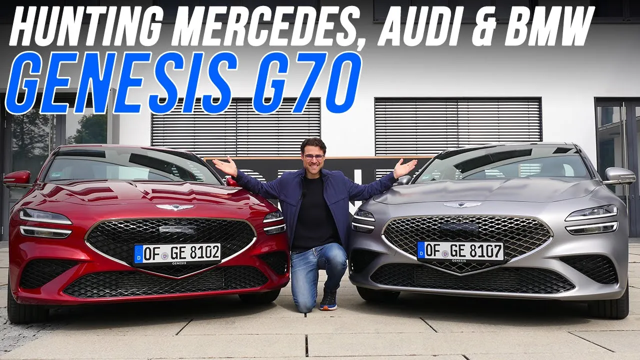 2022 Genesis G70 driving REVIEW - strong competitor to C-Class and 3-Series?