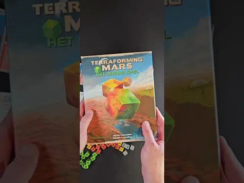 Terraforming Mars: Het Dobbelspel - Unboxing